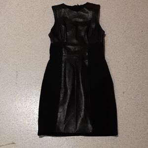 MARNA Sleek Black Mini Dress